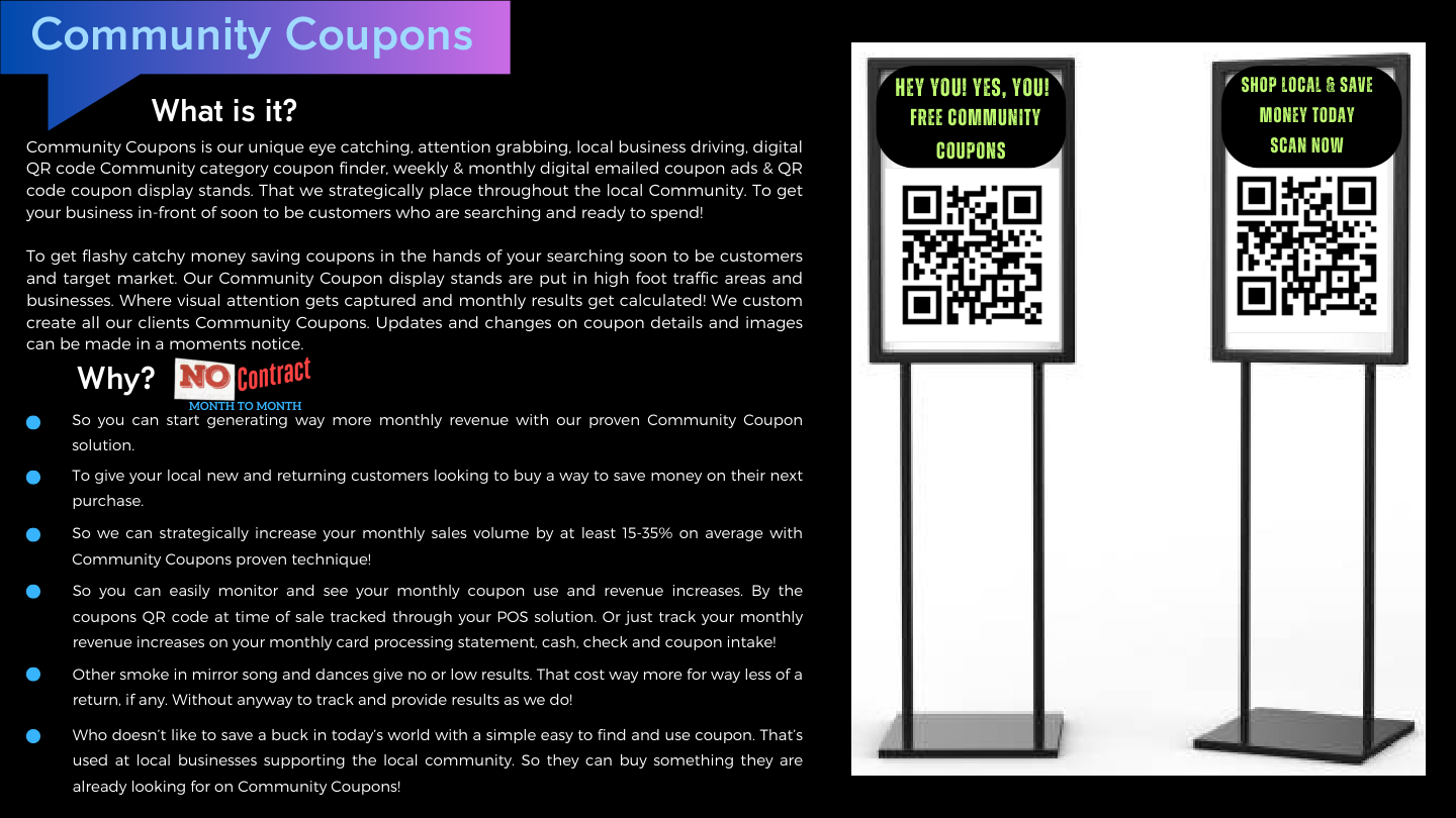Community Coupons Program Guide