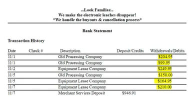 Eliminating Electronic Leaches